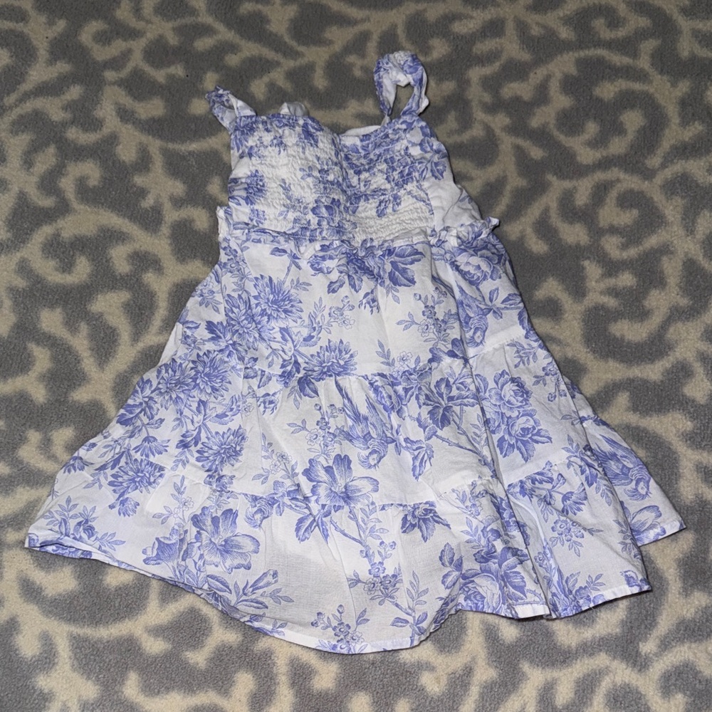 💖 Janie and Jack💖 NWT 2T Ruffle Toile Dress. Adorable! - Picture 2 of 6